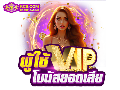 ผู้ใช้ VIP โบนัสยอดเสีย